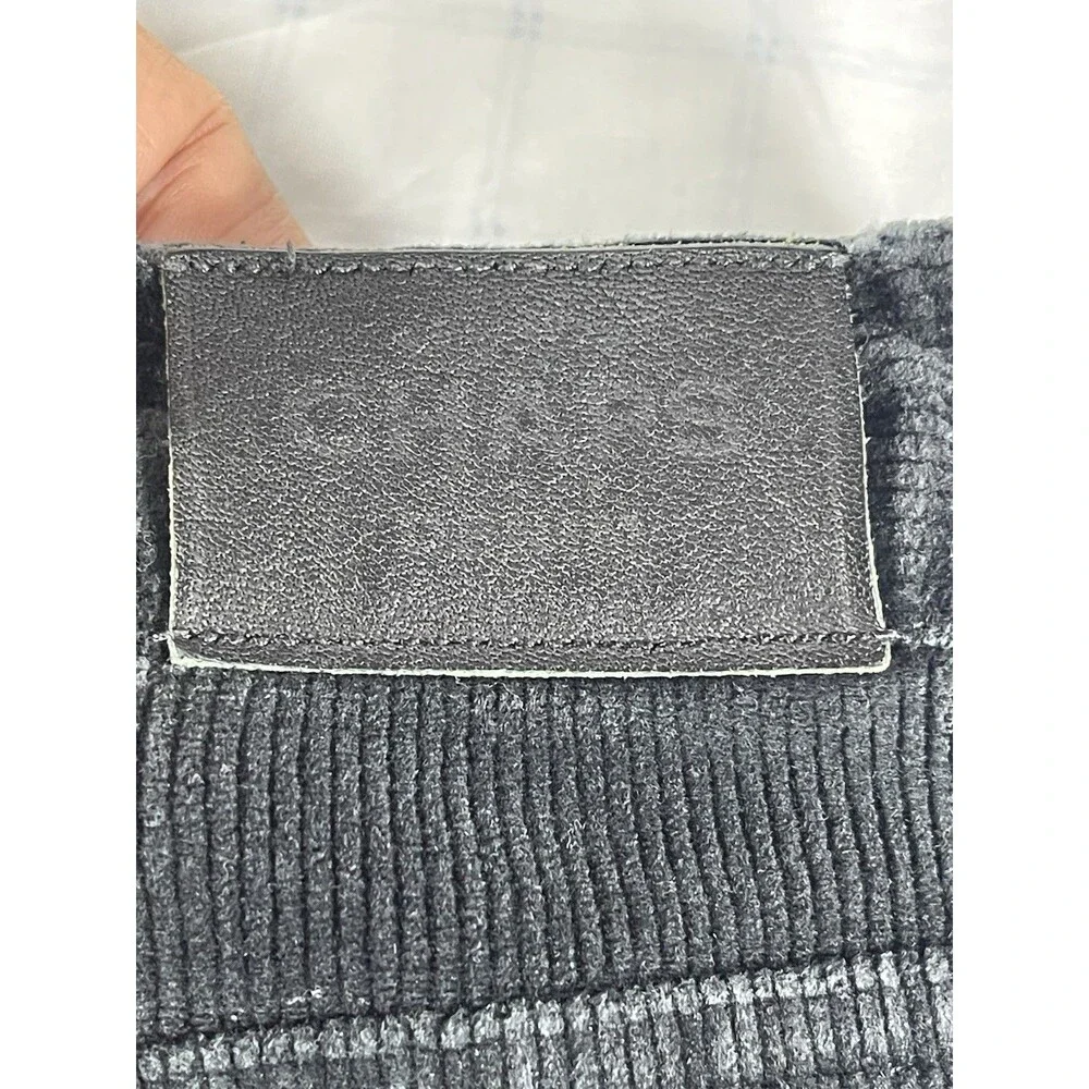 Chaps Denim Petite Women’s Size 12P Black Corduroy Pants Bootcut Stretch